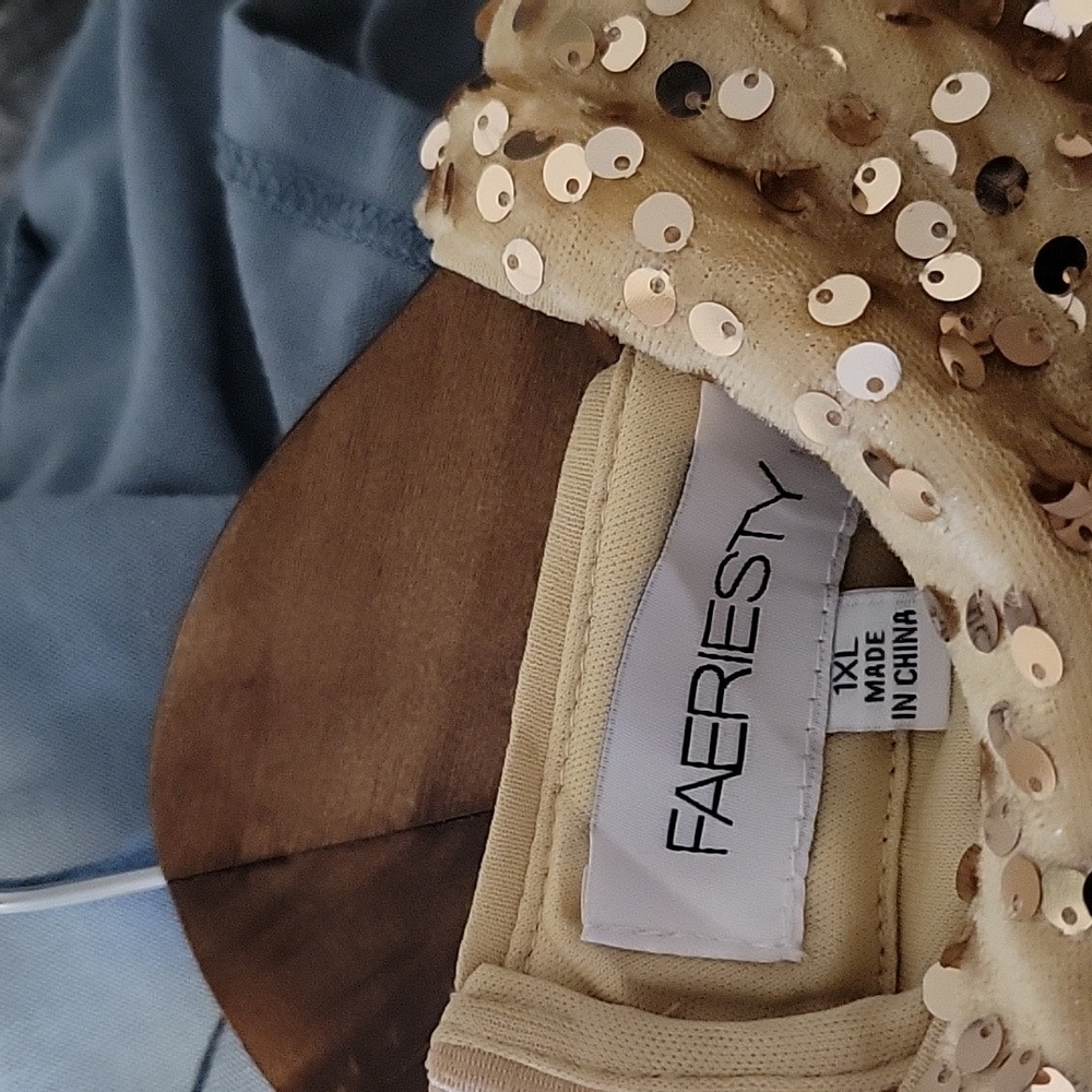 FAERIESTY Cream Garment BRAND NEW WITHOUT TAGS